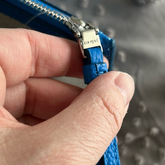 Kate Spade Ava Wristlet Summer Night Blue NEW - Picture 8 of 10